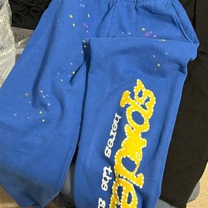 AUTHENTIC BRAND NEW Sp5der sweatpants. Stockx and Goat selling for higher prices